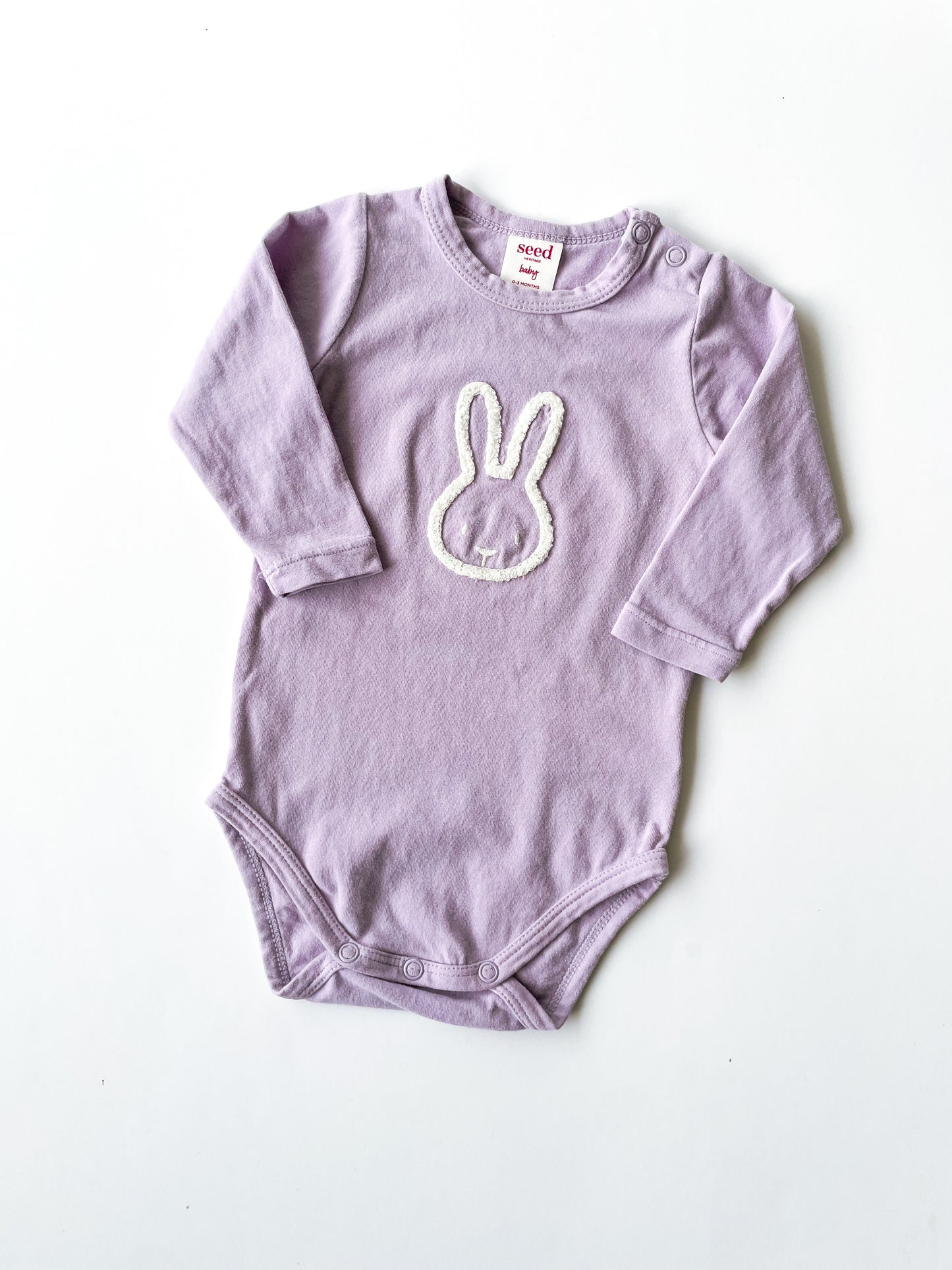 Seed Heritage Bunny Bodysuit (0-3m)