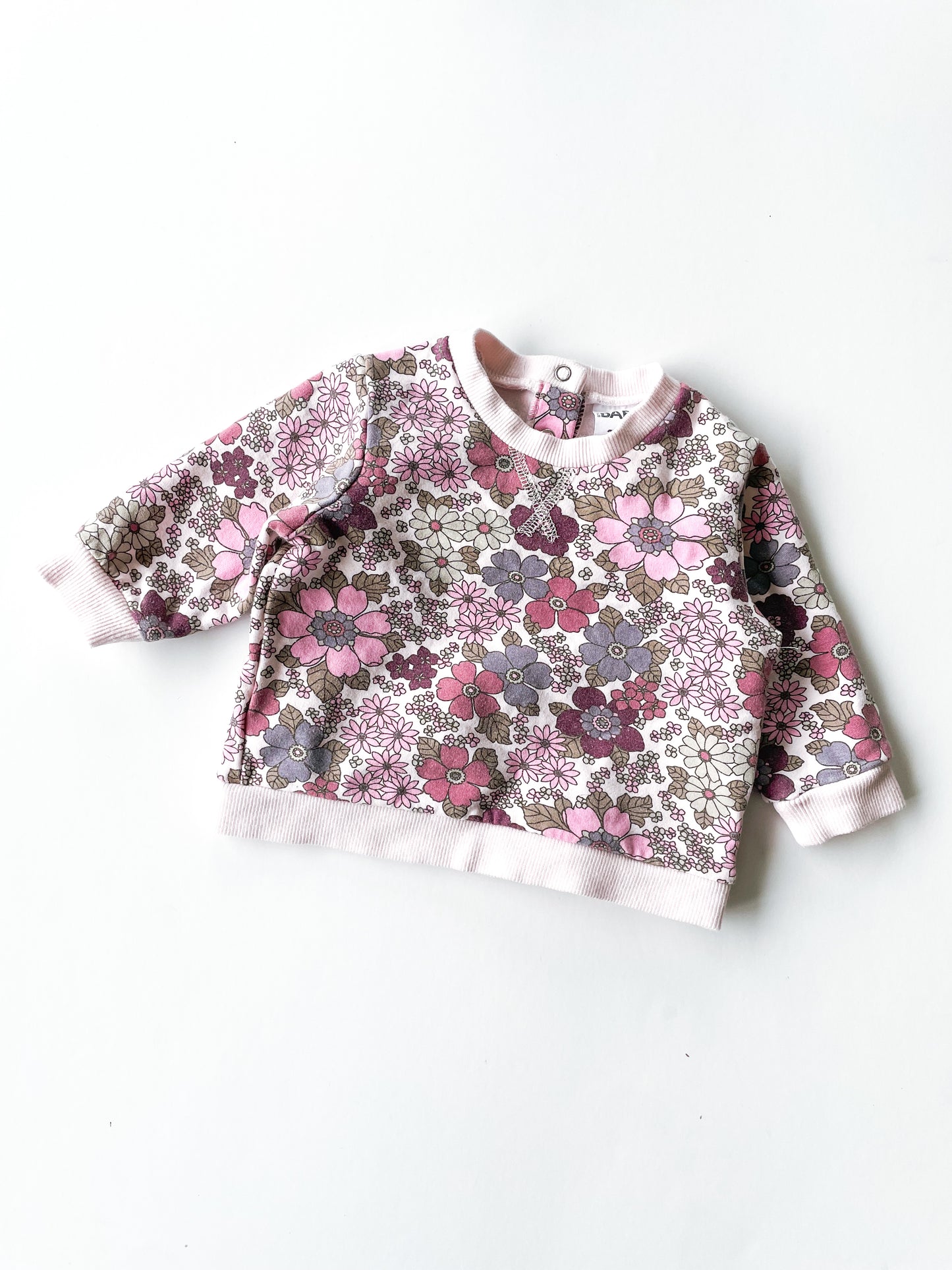 Cotton On Floral Sweater (3-6m)