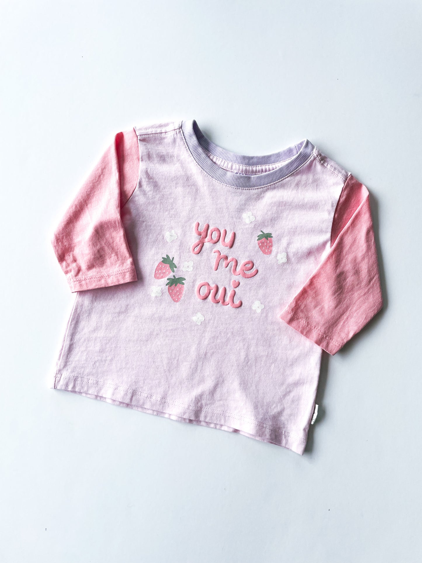 Cotton On Strawberries Top (3-6m)