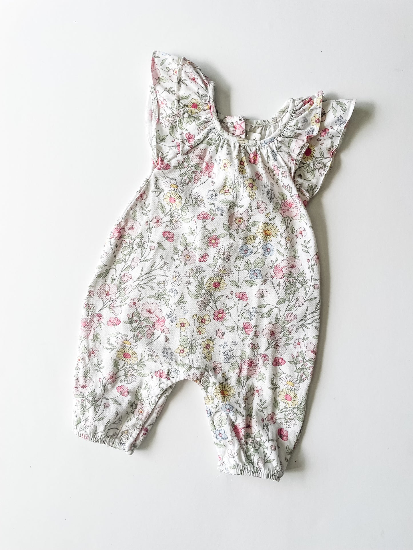Next Floral Romper (Newborn)