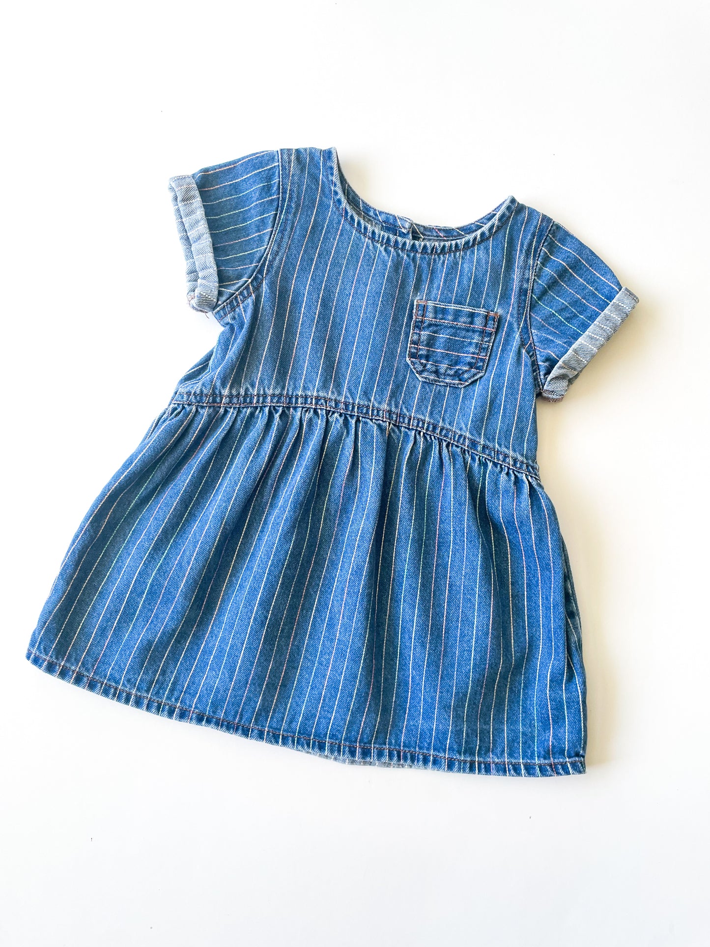 Next Denim Dress (6-9m)