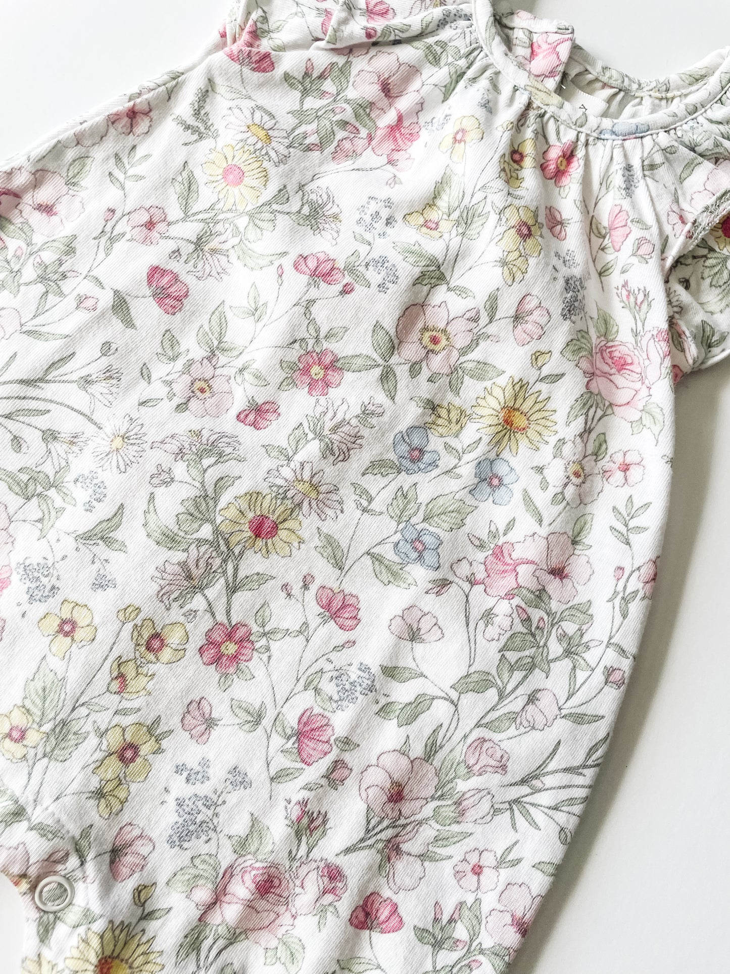 Next Floral Romper (Newborn)
