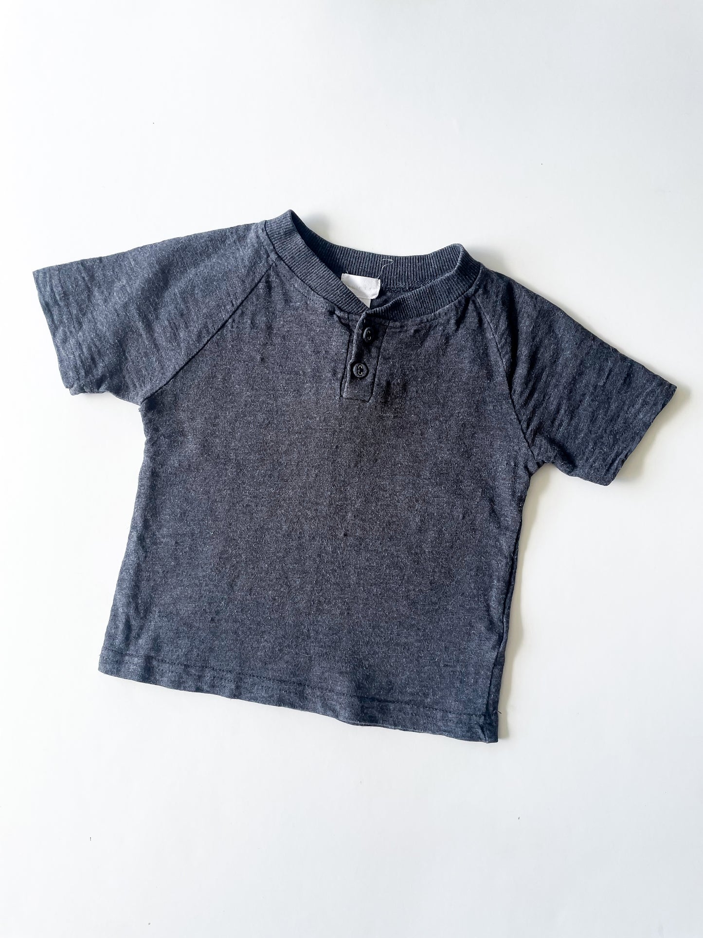 Jamie Kay Charcoal Top (6-12m)