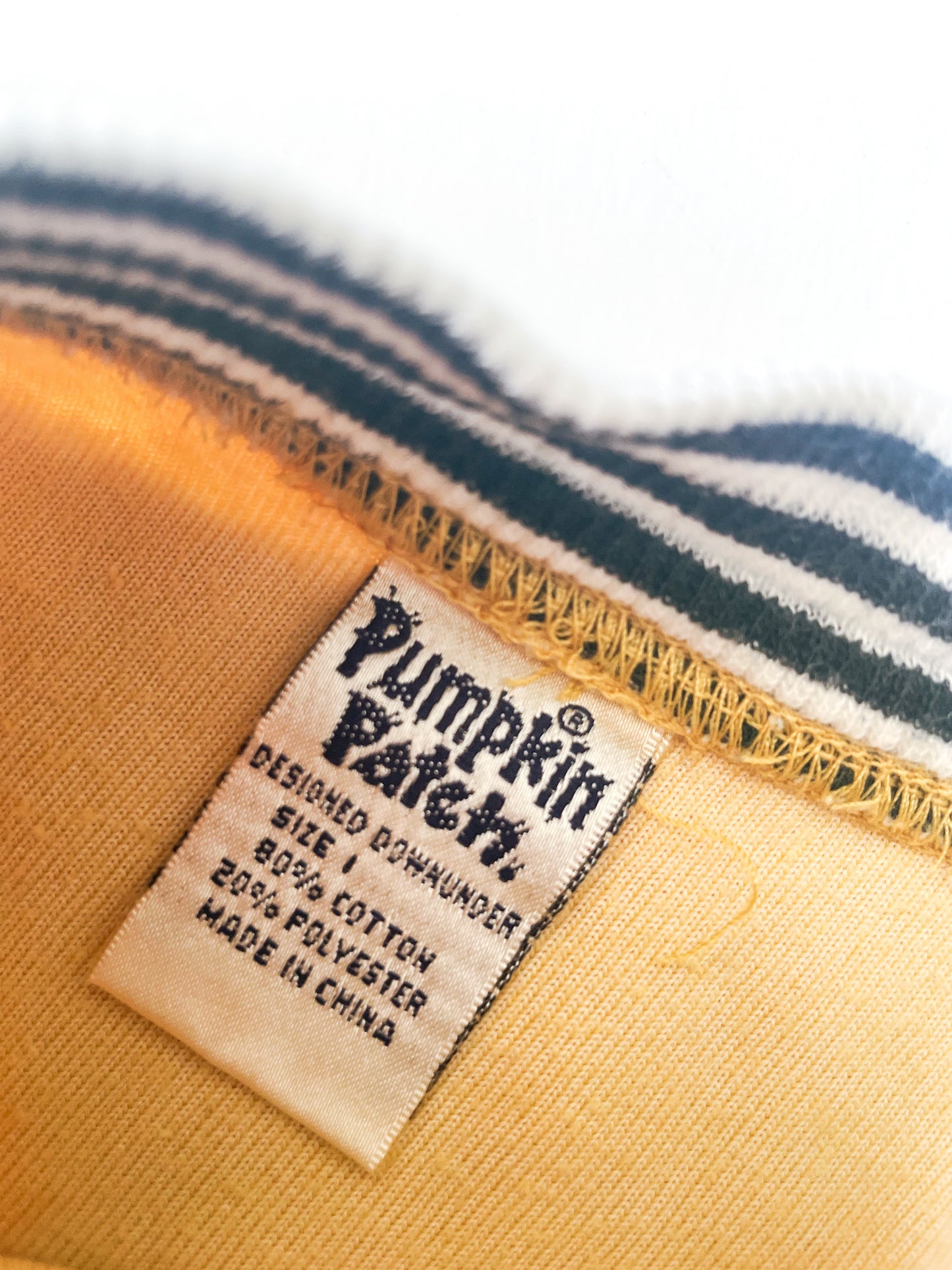 Vintage Pumpkin Patch Velvet Top (Size 1)
