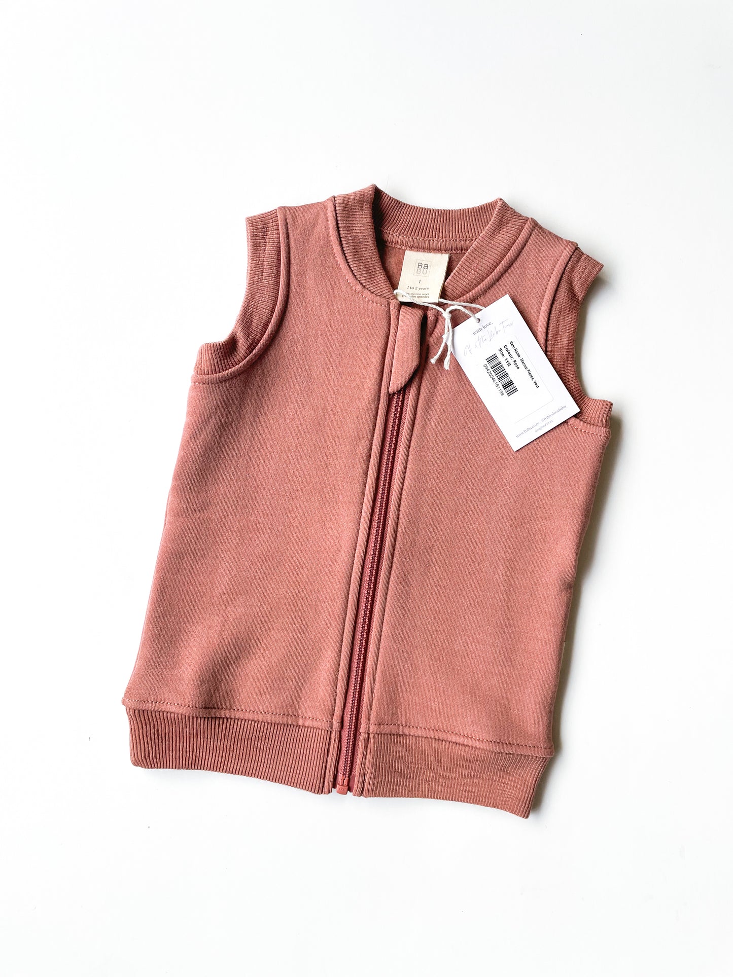 Babu Merino Vest BNWT (Size 1-2)