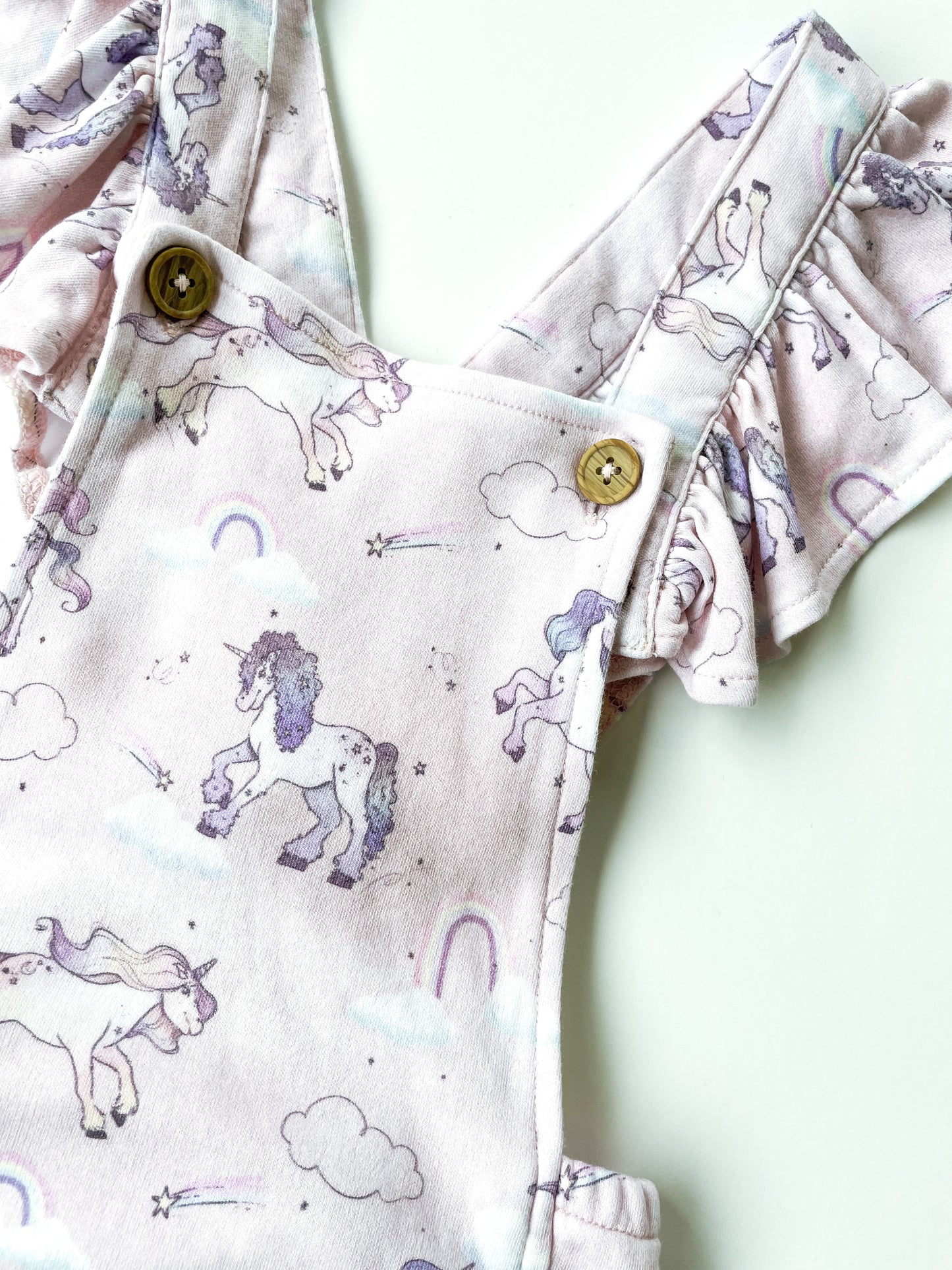 Aster and Oak Unicorn Playsuit (Size 2)