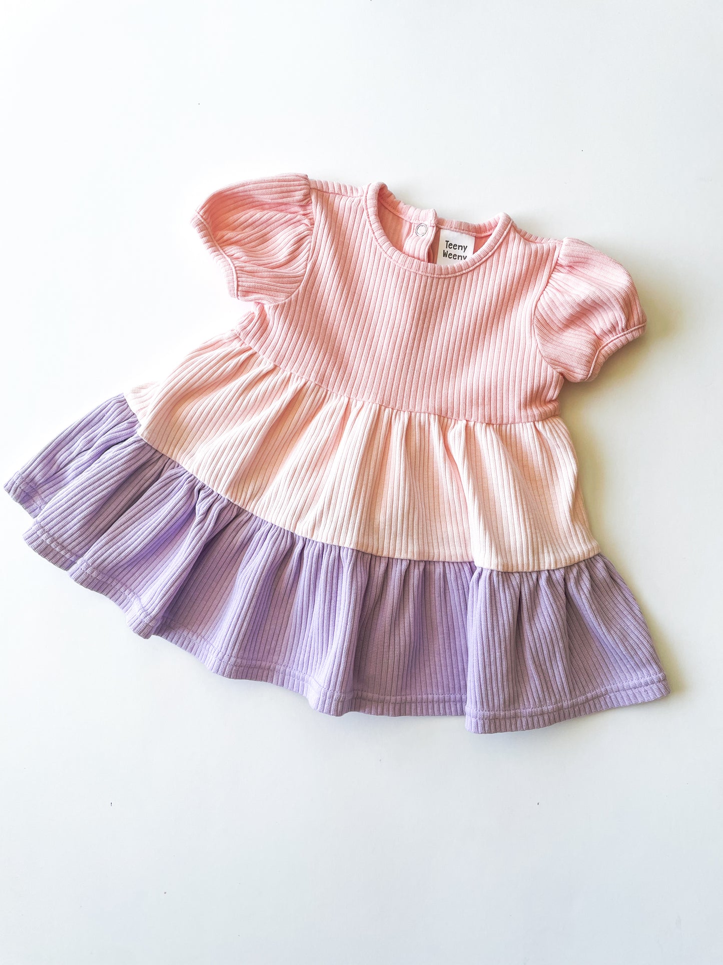 Teeny Weeny Rib Dress (3-6m)