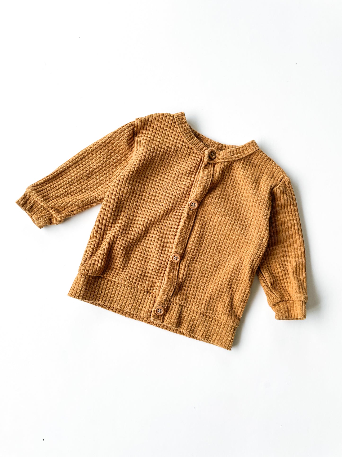 Teeny Weeny Rib Cardigan (0-3m)