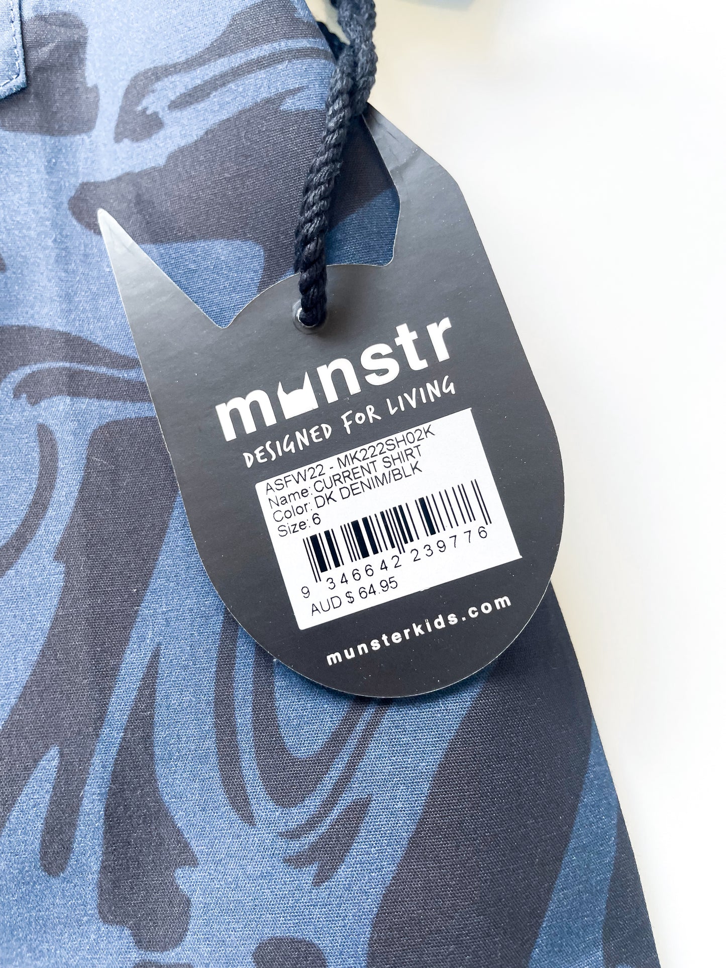 Munster Shirt BNWT (Size 6)