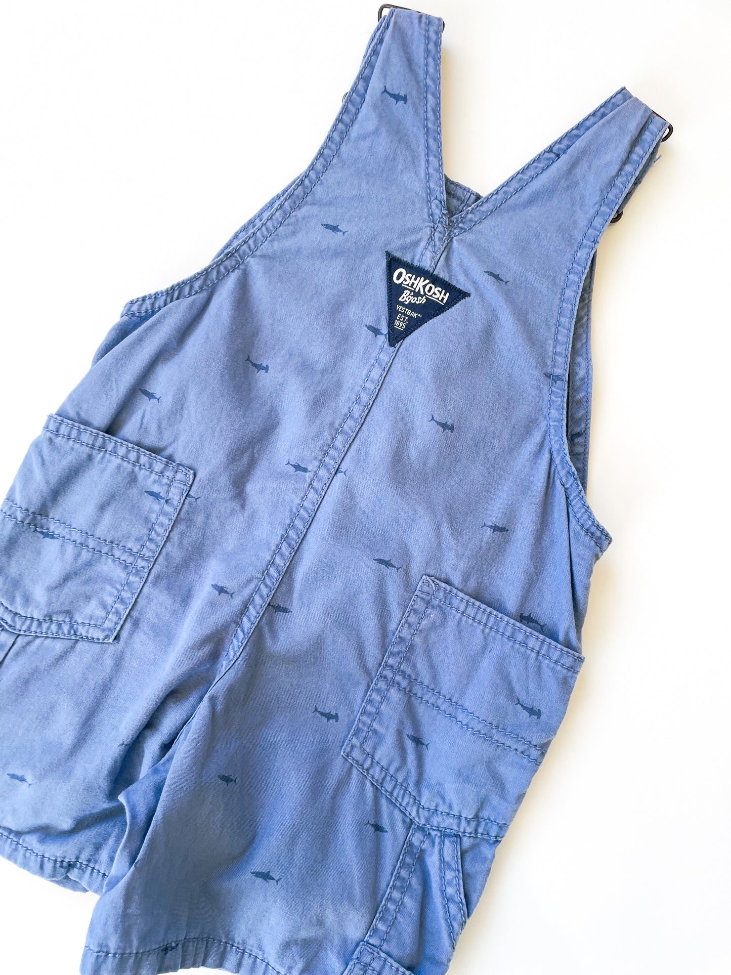 Oshkosh Shark Overalls (18m)