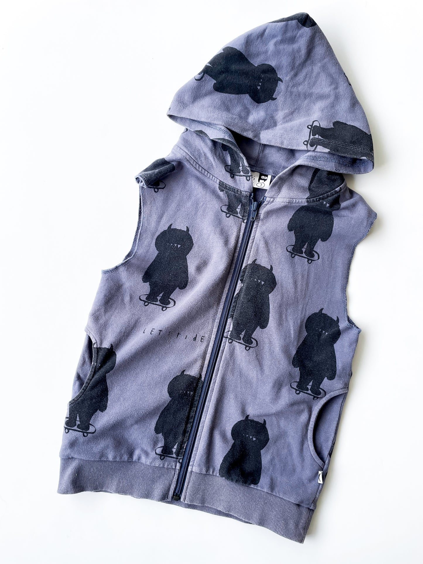 Minti Hooded Vest (Size 7)