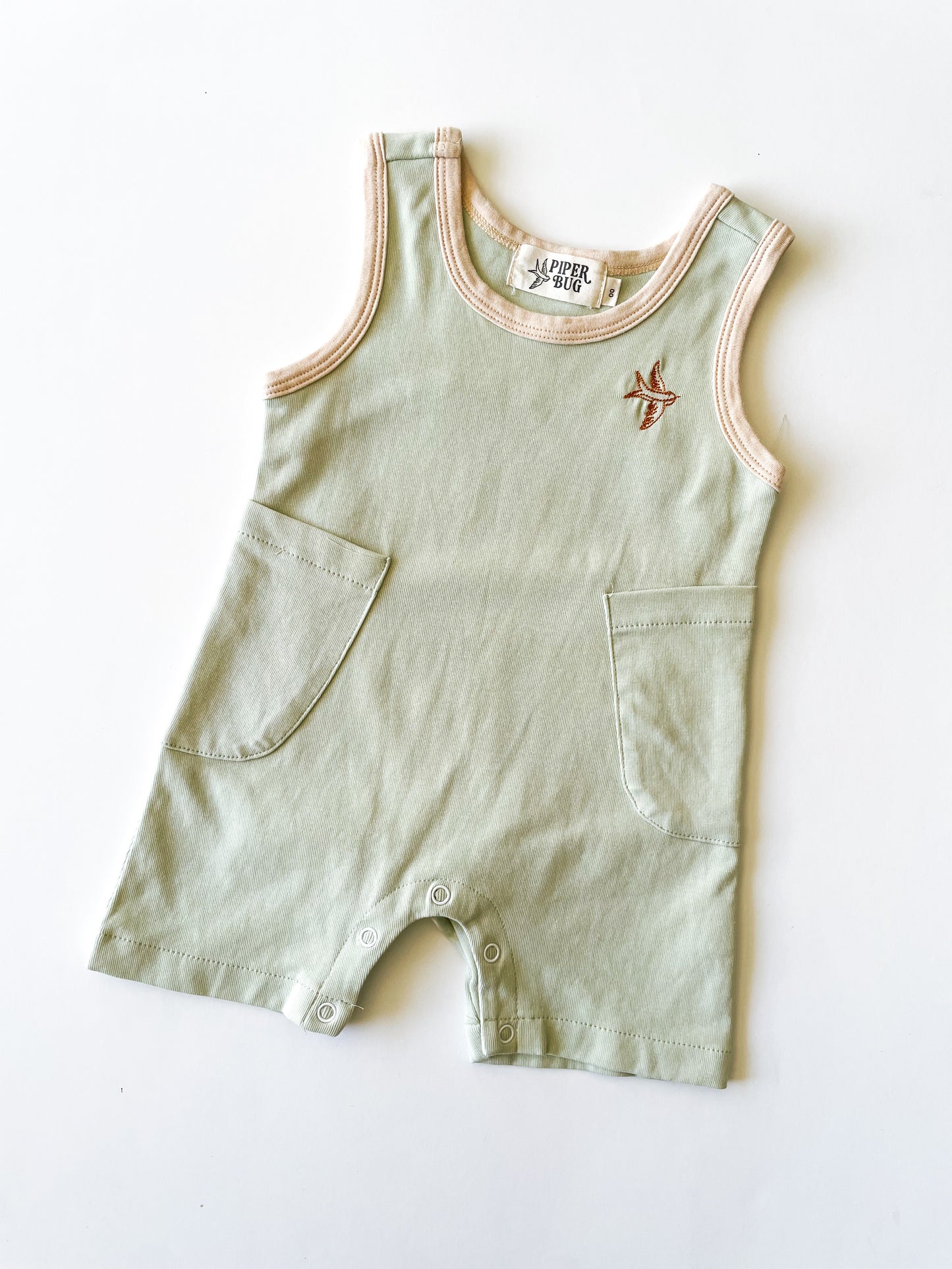 Piper Bug Romper (3-6m)