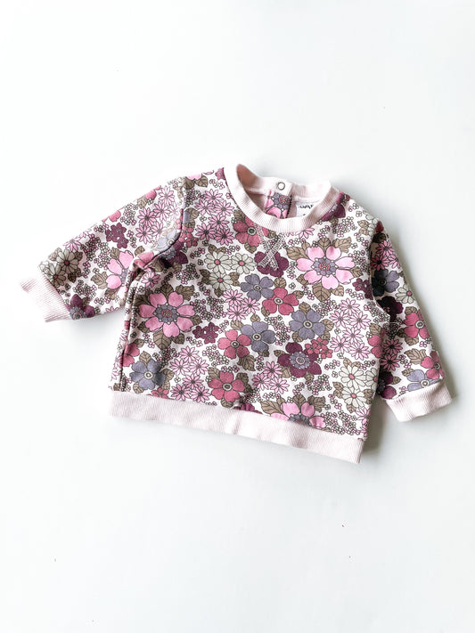 Cotton On Floral Sweater (3-6m)