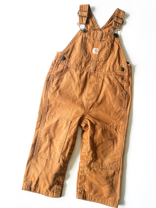 Carhartt Tan Overalls (24m)