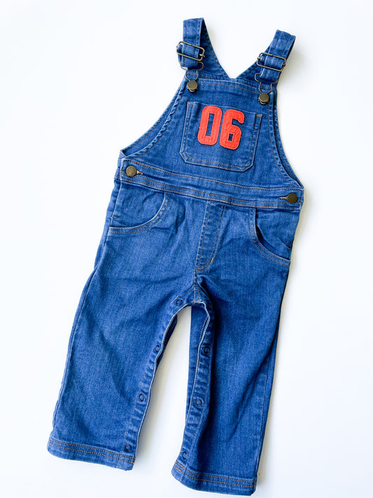 Denim Overalls (Size 1)