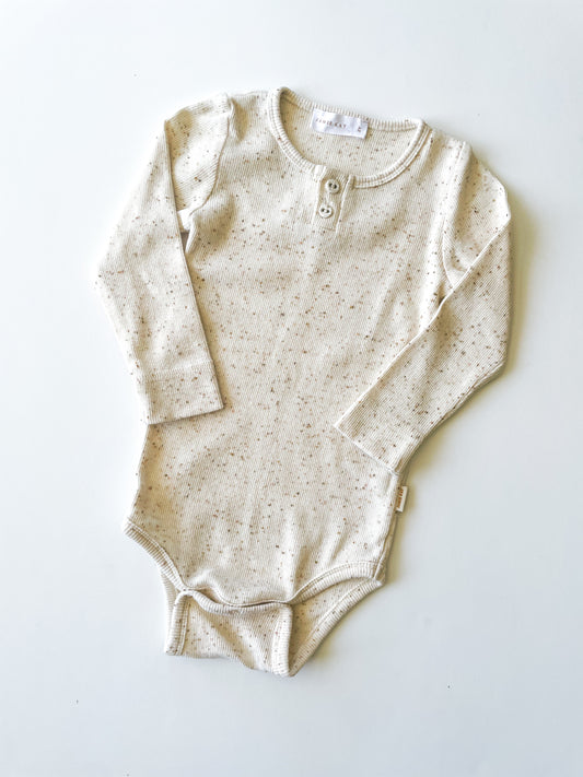 Jamie Kay Speckled Rib Bodysuit (Size 2)