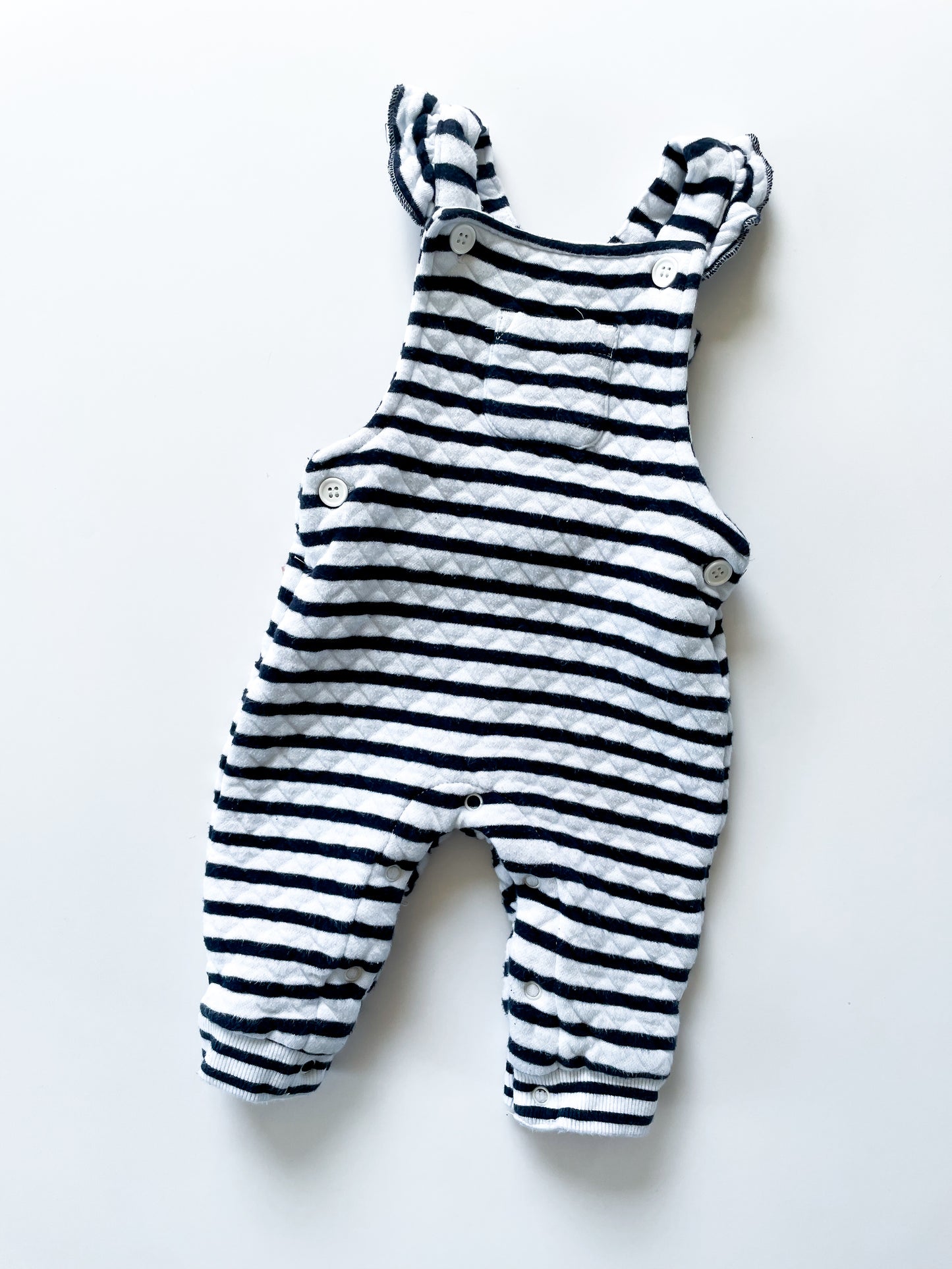 Teeny Weeny Stripe Overalls (3-6m) – Mini Rome