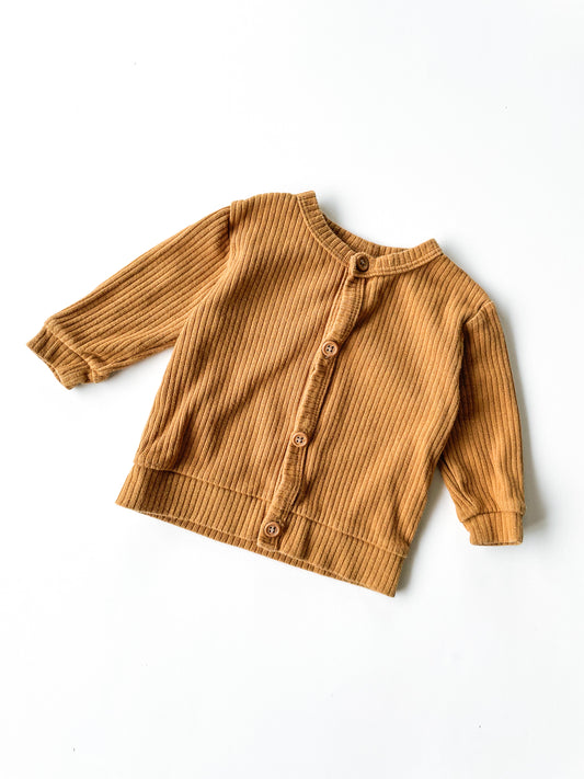 Teeny Weeny Rib Cardigan (0-3m)