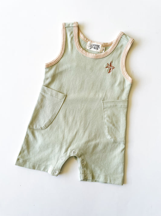 Piper Bug Romper (3-6m)